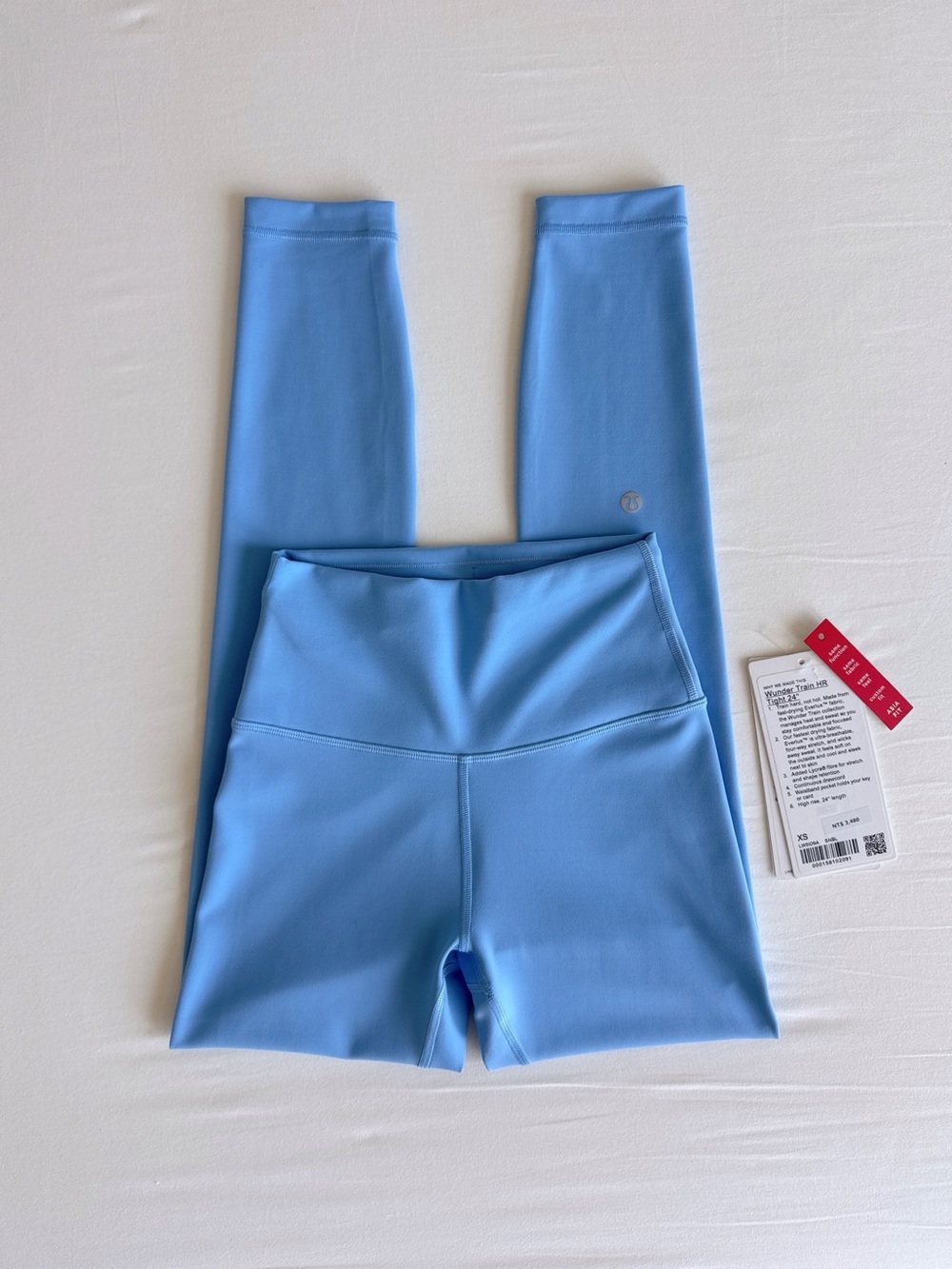 lululemon Wunder Train High-Rise Tight 24" Asia Fit Sinatra Blue Size XS